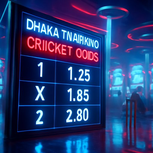 pktk ক্রিকেট ম্যাচ অডস বোর্ড